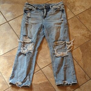 Loveret Distressed Blue Women's Jeans